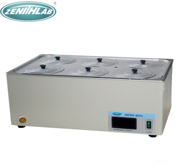 6 holes laboratory water bath for thermostatic