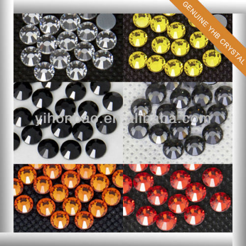 YHB hot fix rhinestone hotfix Crystal AB stone ss6 ss8 ss10 ss16