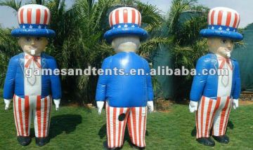 2012 inflatable costume Uncle Sam balloon F6034