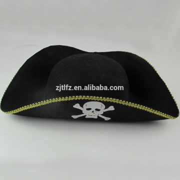 Hot sale skeleton pirate hat party hat cap and hat