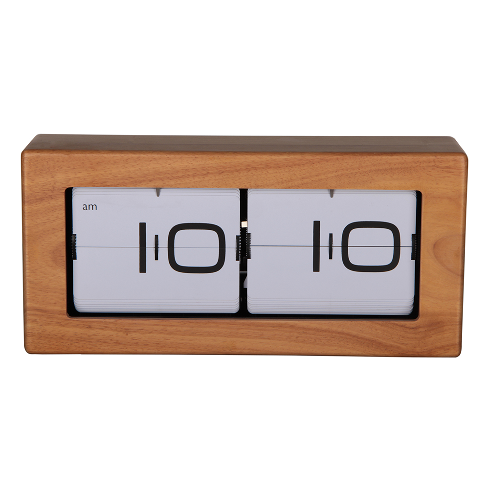 Giant Wooden Box Flip Clock