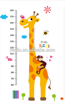 kids height measurement wall sticker growth chart                        
                                                Quality Assured