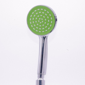 durable colorful plastic shower head