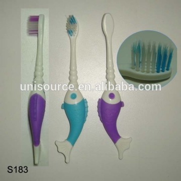 S183 Fish Designed Small Head Kids Toothbrush