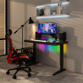 Eliectric PC Gaming Desk Height Adjustable Gamer Table