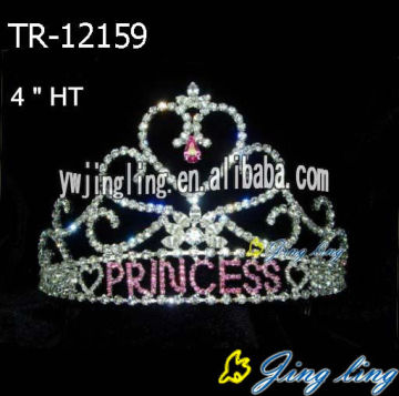 Wholesale rhinestone princess crowns wedding tiaras