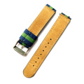 Two Tone Color Nylon Strap For Casual Watch