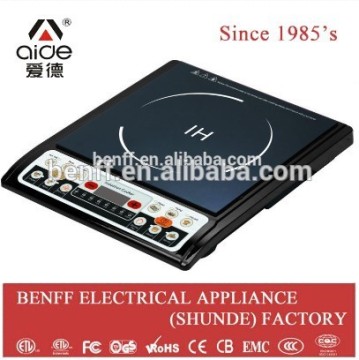 High quality black crystal plate touch electric kitchen stove bbq burner
