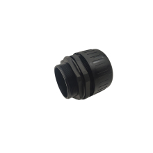 Black Plastic Long Thread Cable Gland IP68