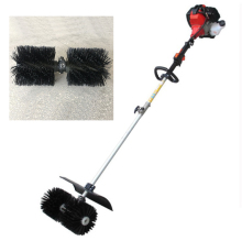 Gasoline Power Sweeper Snow Broom Sweeper