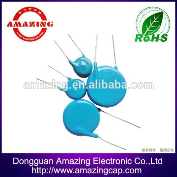 High quality 3kv ceramic capacitor, blue disc ceramic capacitor