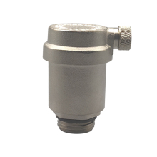 Brass Nickel Plated Light Duty Vent Valve for Water Pipes
