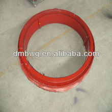 Circular fabric expansion joint