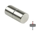 super strong ndfeb cylinder magnet with Gold coated