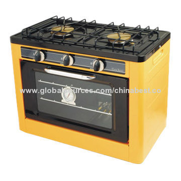 Camping Stove & Oven with Combo Range and Matchless Ignite Burners