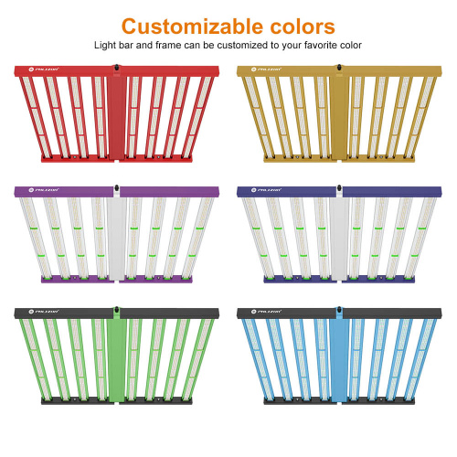 Hydroponic 8 Bars 800W LED -Licht