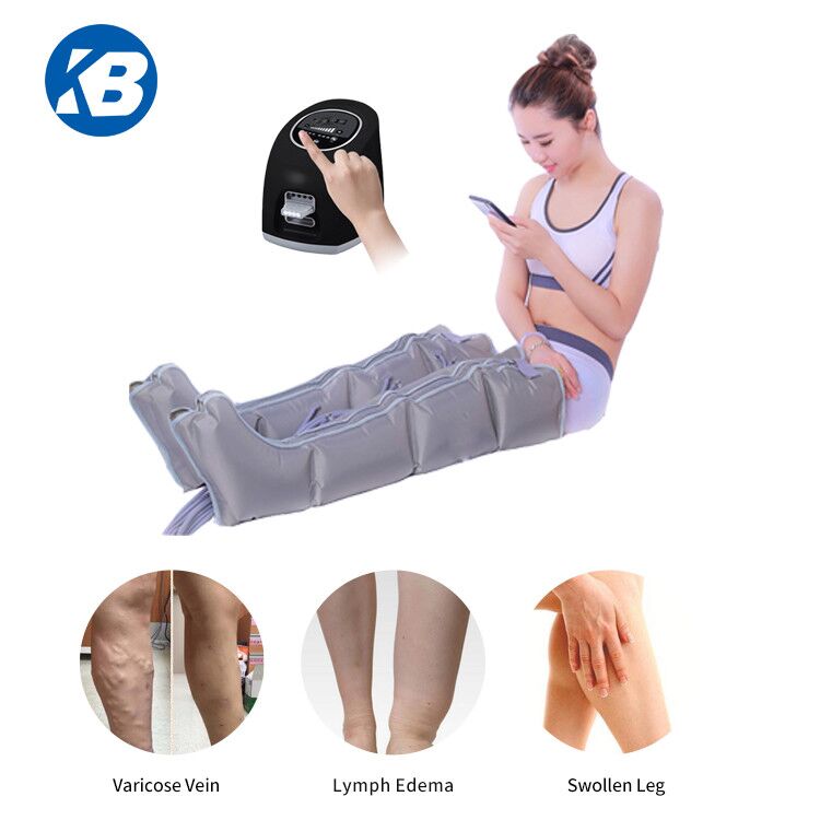 mini detox machine blood circulator pressotherapy air compression recovery pump boots leg massager