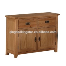 oak wooden sideboard table