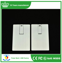 Promotional metal credit card usb flash drive /card pen drive 3.0
