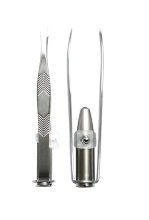 Hot Sale LED Eyebrow Tweezer with Light Stainless