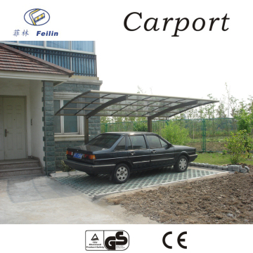 Polycarbonate and aluminum carport pagoda tent