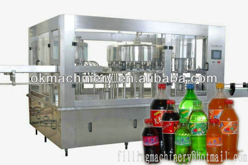 automatic carbonated water filling machine