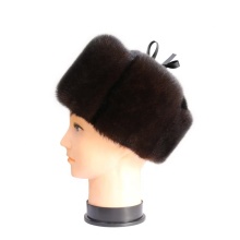 best quality new arrival mink fur russian hat for man
