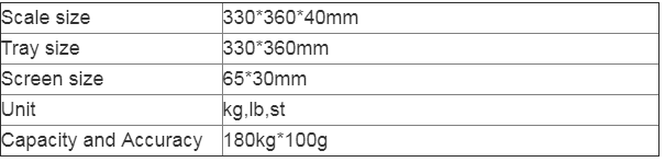 sf 122 High quality bamboo bathroom household digital body weight scale 180kg