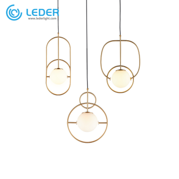 LEDER Iron Hanging Pendant Light