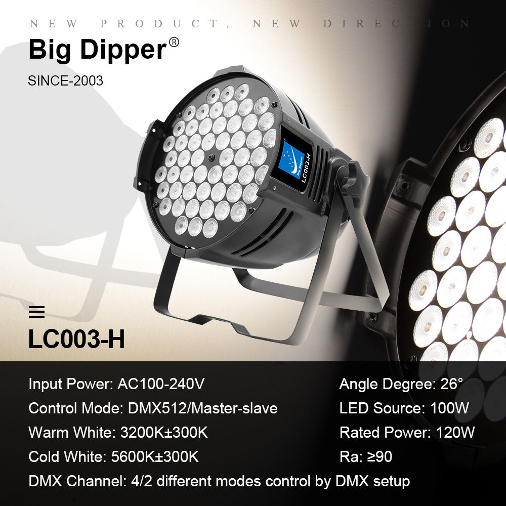 Bigdipper LS10 small sharpy beam moving head light LED Spot Lights 10 Watt With Rotating Gobo