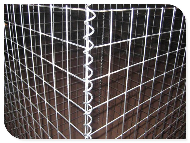 Retaining Wall Gabion Box Mesh Details