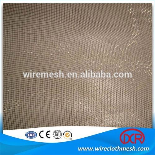 Burglarproof fiberglass window screen