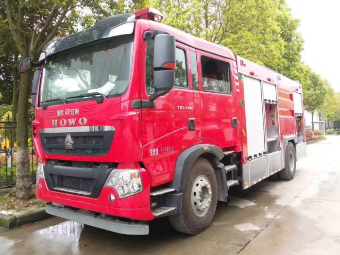 Howo 5ton Fire Truck 4