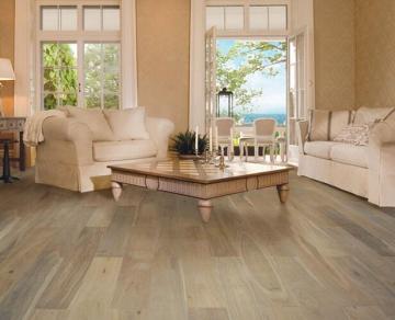 WPC click lock cork board flooring