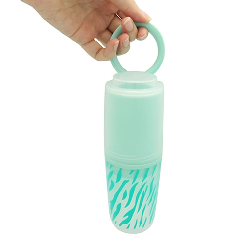 Plastic Double Wall Water Bottle with Loop