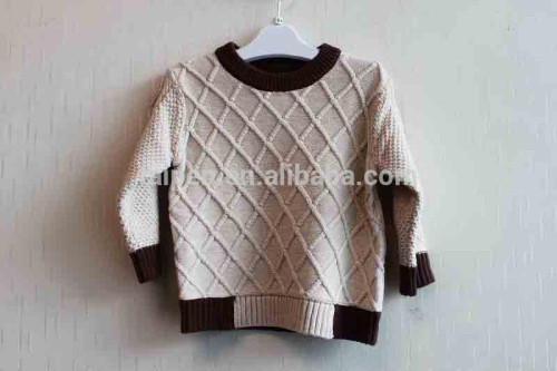 Hot Sale Boys Long Sleeve Sweater Children Winter Knitted Sweater