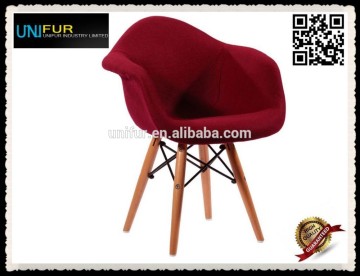 Comfortable modern kid chair with armrest for indoors