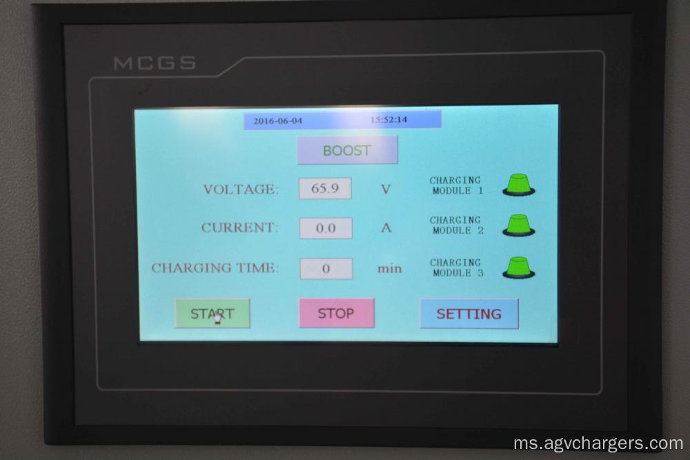 Kendaraan Berpandu Sendiri Voltage Rated Lead-acid Battery Charger