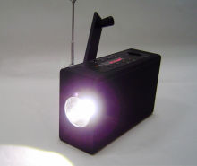 dynamo charger with SD/TIF/ USB radio