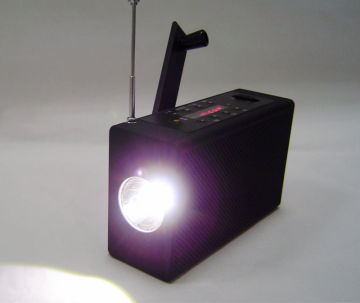 dynamo charger with SD/TIF/ USB radio