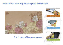 Microfiber Mousepad, Microfiber Cleaning Mouse Mat