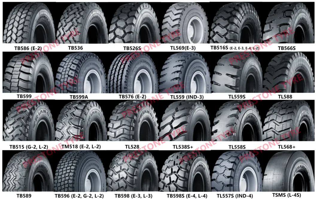 OTR Tyres, Mobile Crane Tyre, Triangle Tyre Tb576, 14.00r24, 14.00r25, 16.00r25, 20.5r25