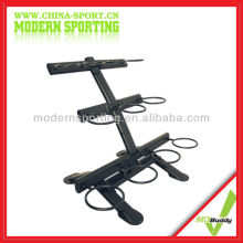 Black Solid Steel Medicine Ball Rack