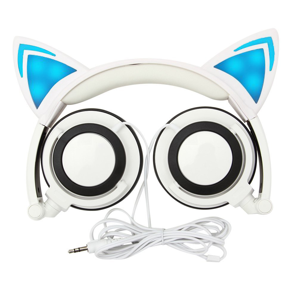 cat wired headphones