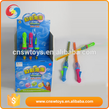 Professional custom all kinds children plastic automatic musical bubble