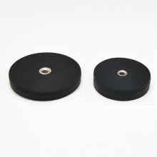 Rubber Base Round Magnet with PEM Nut