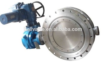 rotary electric actuator eccentric disc damper butterfly valves