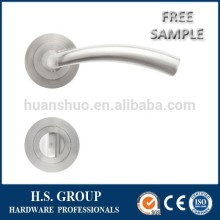 The latest door handle lock and wood door handle rosette;popular door handle HSAZ53-L190