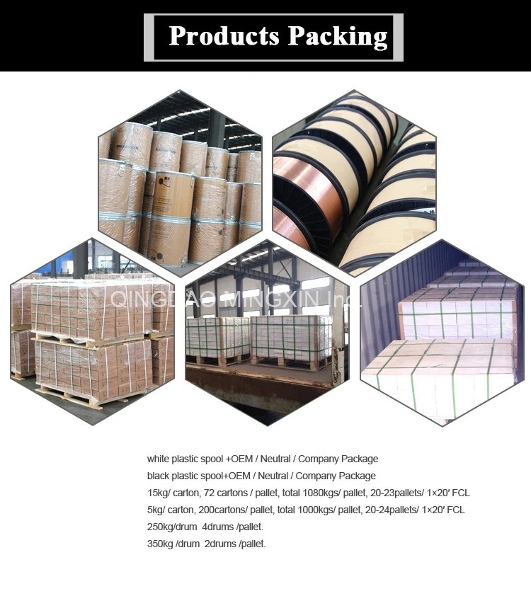Gas-Shielded Welding Wire/CO2 Gas Shielding Welding Wire with Gr. Er70s-6/Er50-6
