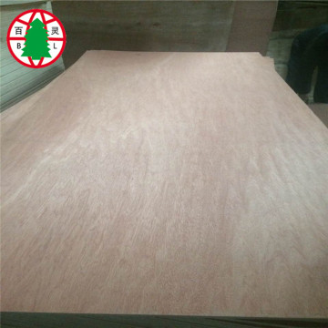 8mm Sapeli Veneer تجاريّ لوح خشبيّ صفح